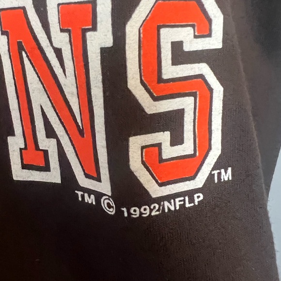Vintage 1992 Cleveland‎ Browns NFL Football Shirt - Picture 2 of 10